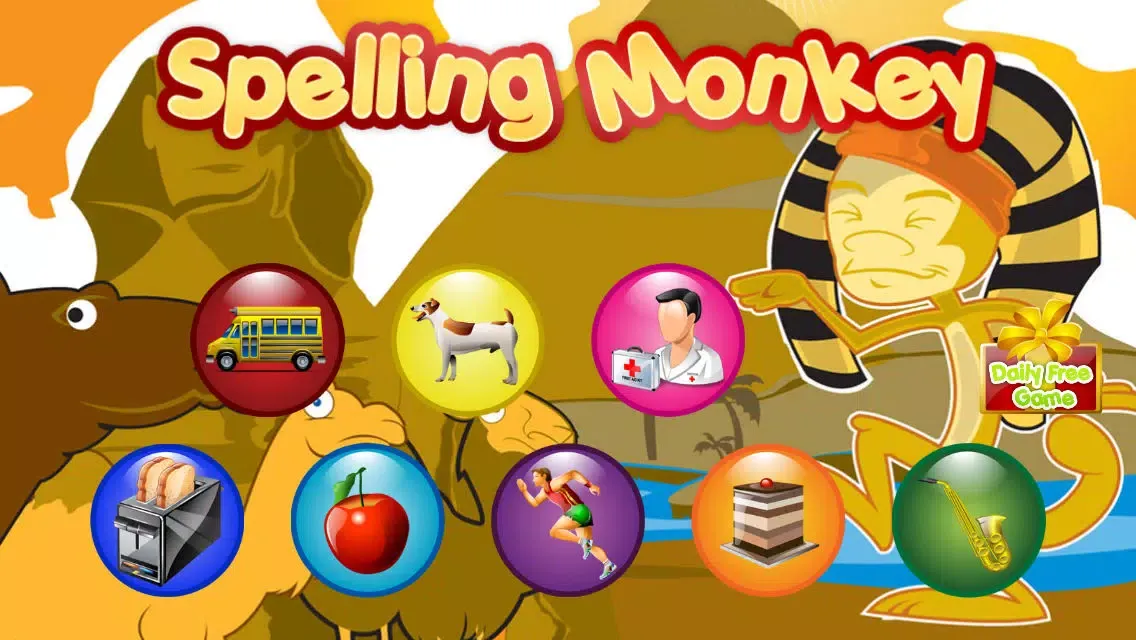صور Spelling Monkey Learn First Words for Kids and Toddlers - Listen and Spell