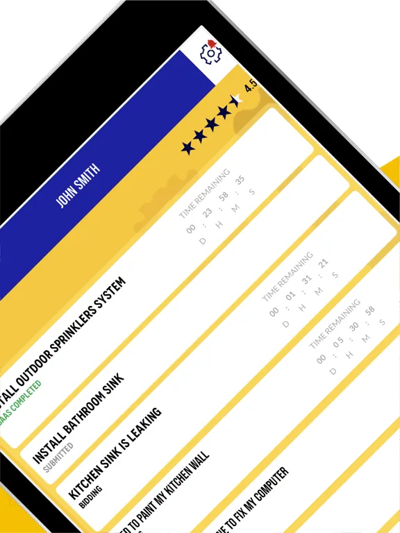 BAAS Handyman app iPad  Screenshots