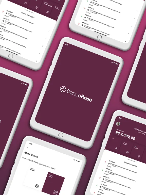 Banco Rose iPad  Screenshots