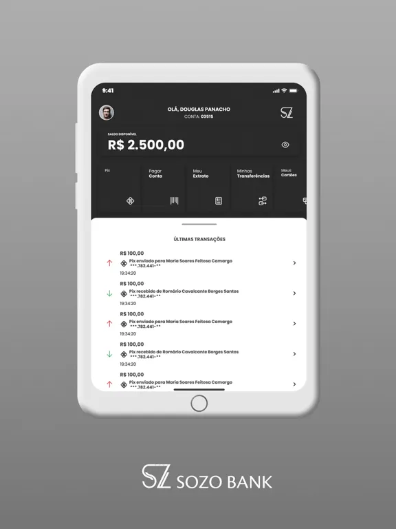 صور SOZO BANK iPad 