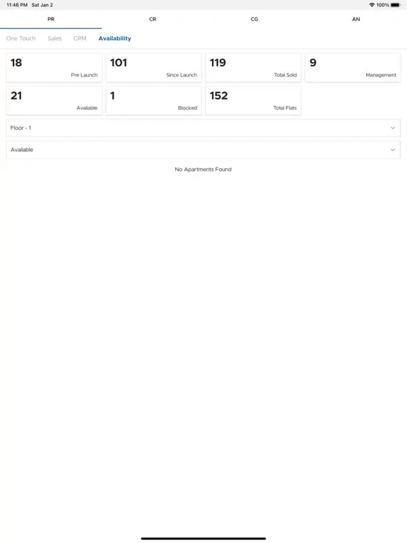 BSS Onetouch iPad  स्क्रीनशॉट