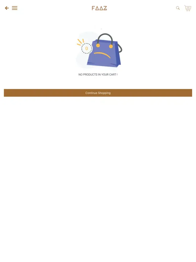 FAAZ STORE iPad 应用截图