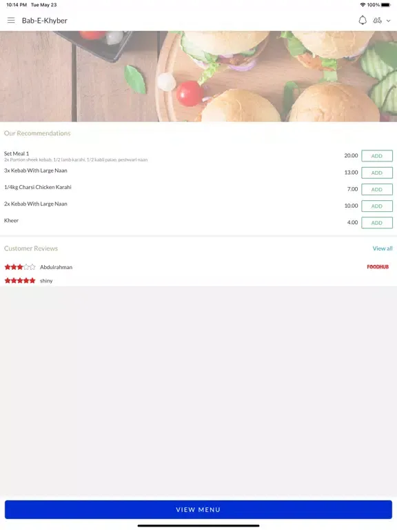 Zrzuty ekranu Bab E Khyber iPad 