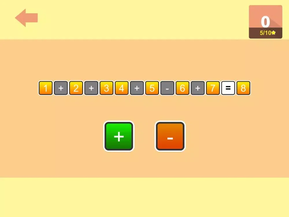 ภาพหน้าจอของ Puzzle Equation iPad 