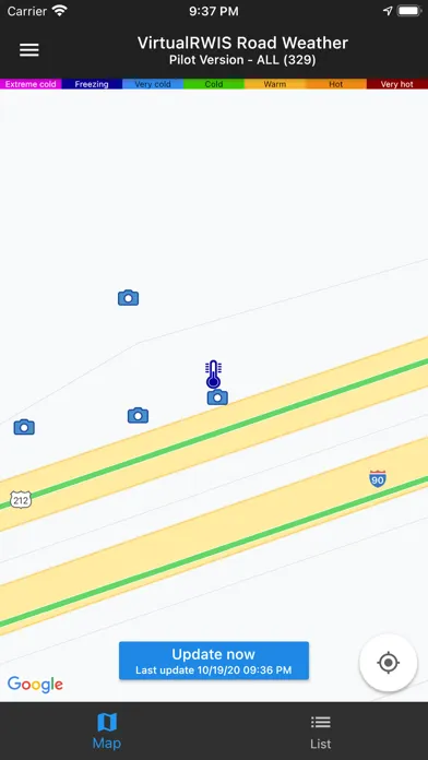 Captures d'écran de VirtualRWIS