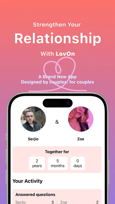 Capturas de tela do LovOn: Couple Relationship