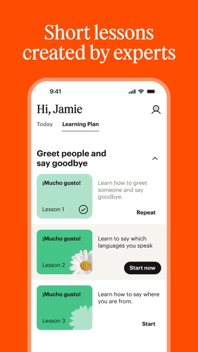 Tangkapan layar Babbel - Language Learning
