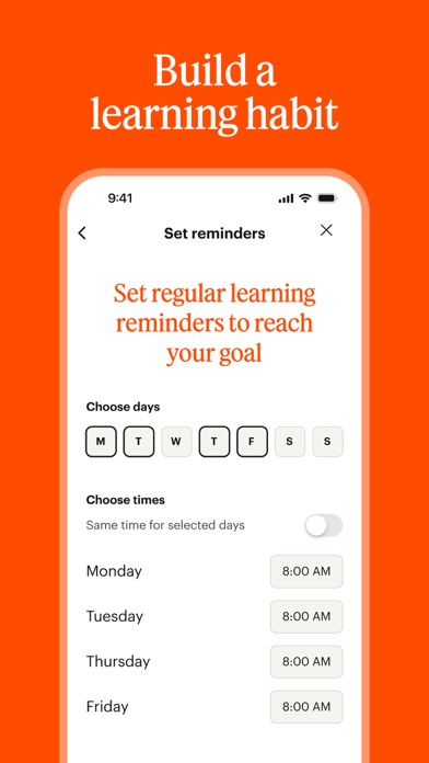 Tangkapan layar Babbel - Language Learning
