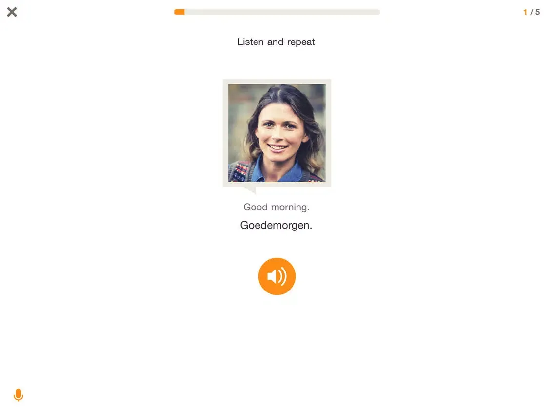 Ảnh chụp màn hình của Babbel – Learn Dutch iPad 