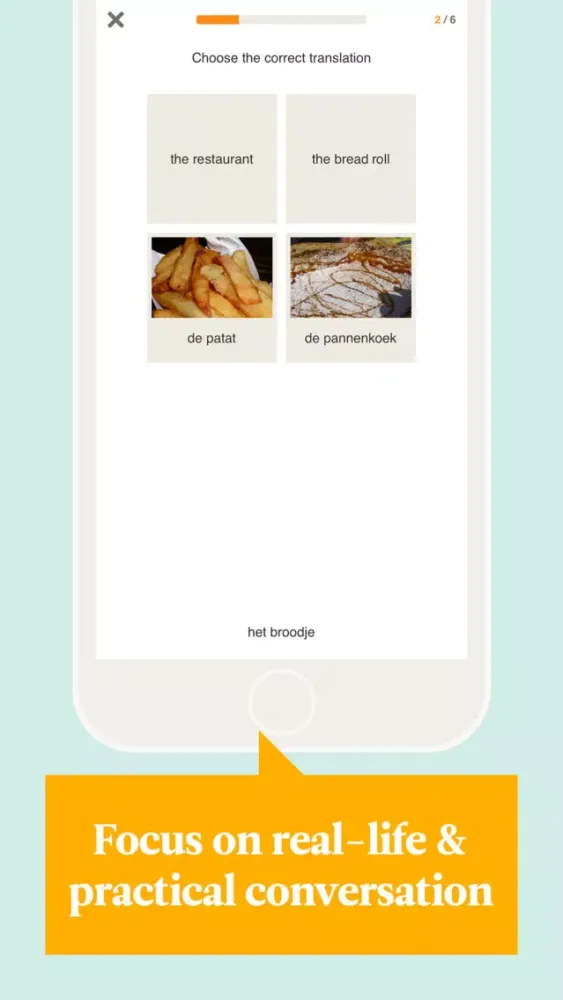 Ảnh chụp màn hình của Babbel – Learn Dutch