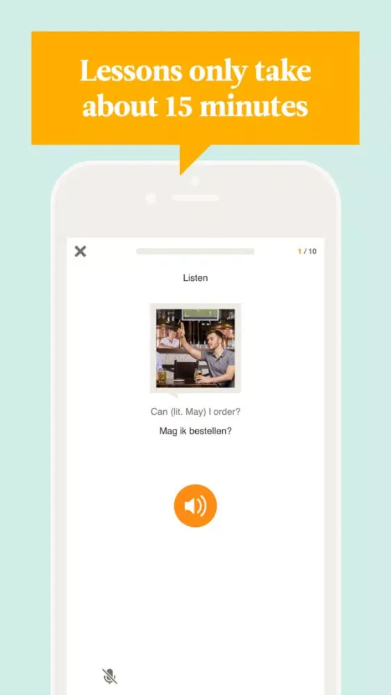 Ảnh chụp màn hình của Babbel – Learn Dutch