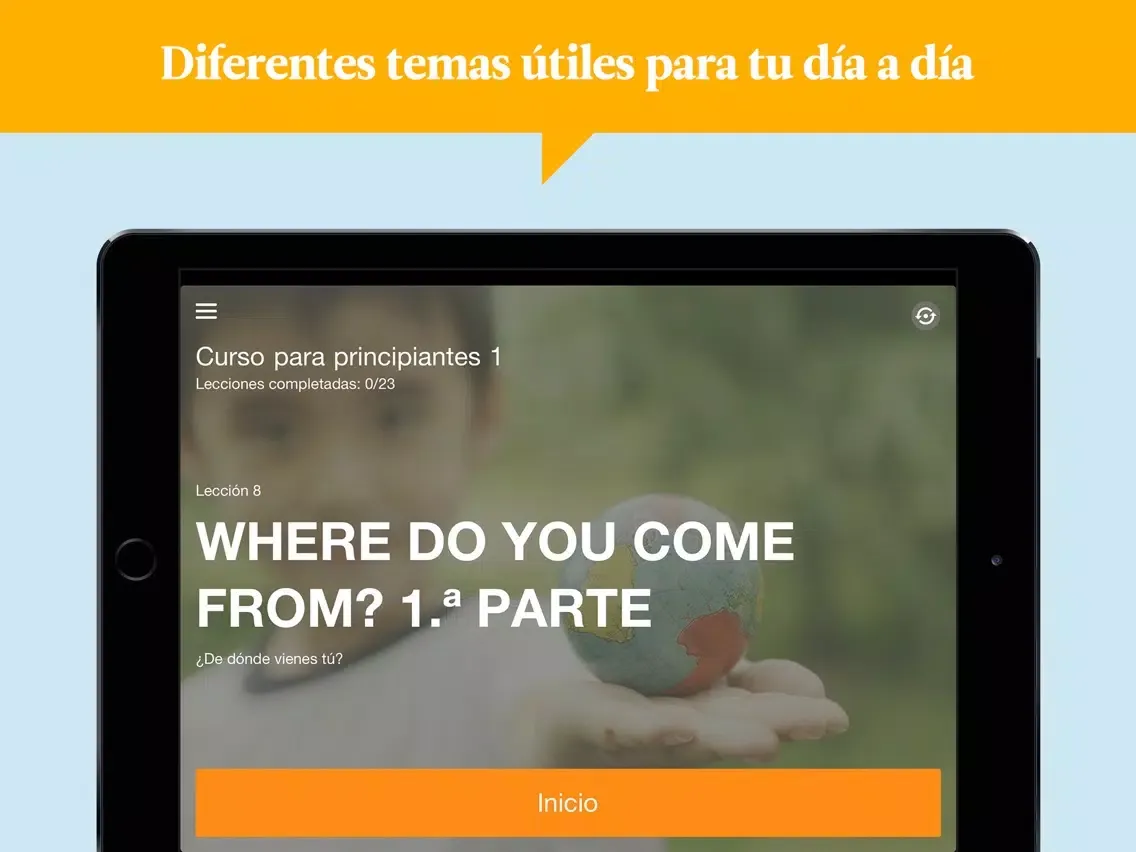 Ảnh chụp màn hình của Babbel – Learn English iPad 
