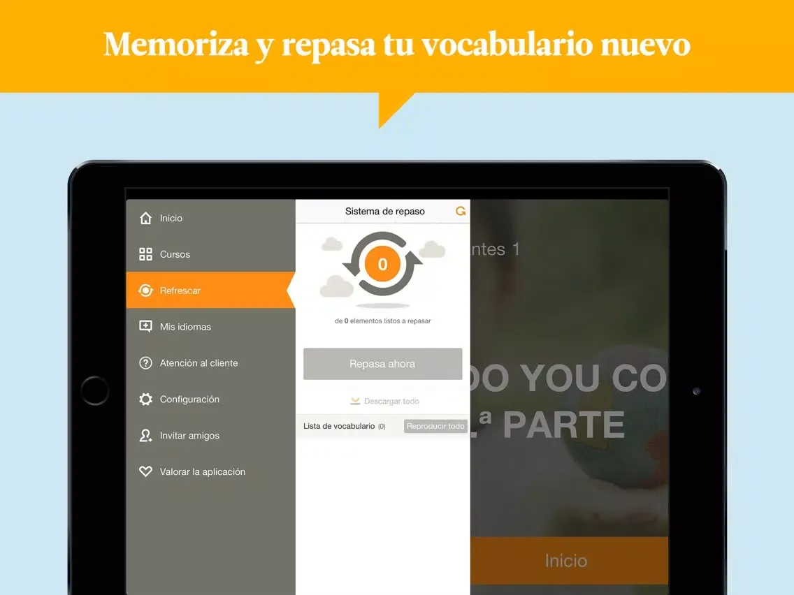 Ảnh chụp màn hình của Babbel – Learn English iPad 
