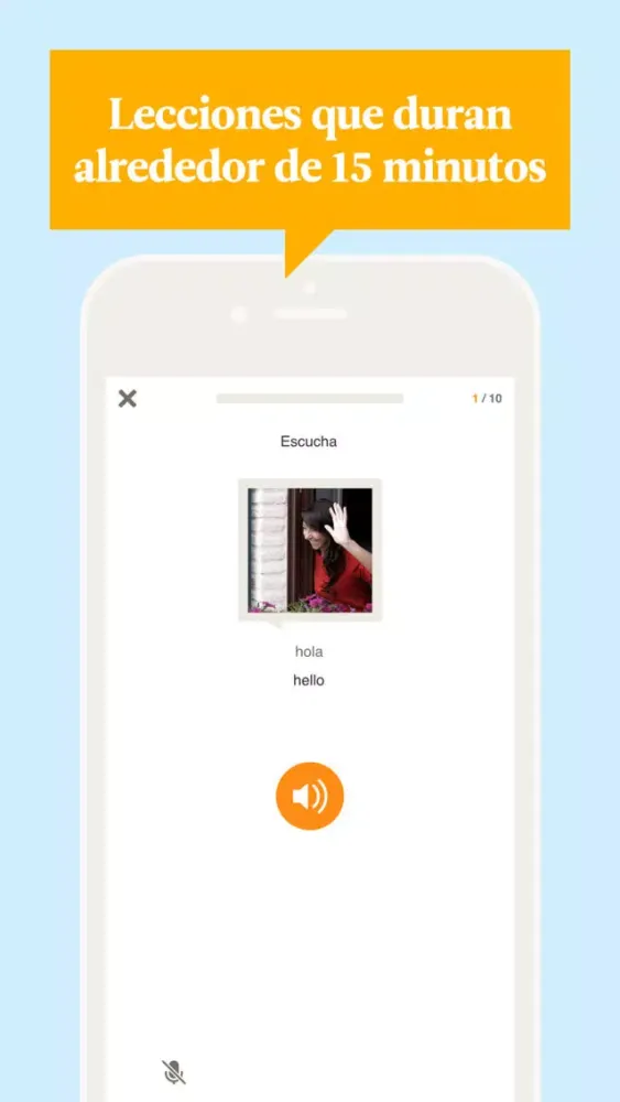 Ảnh chụp màn hình của Babbel – Learn English