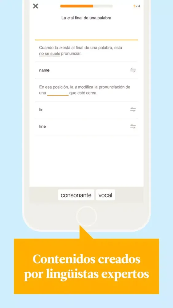 Ảnh chụp màn hình của Babbel – Learn English