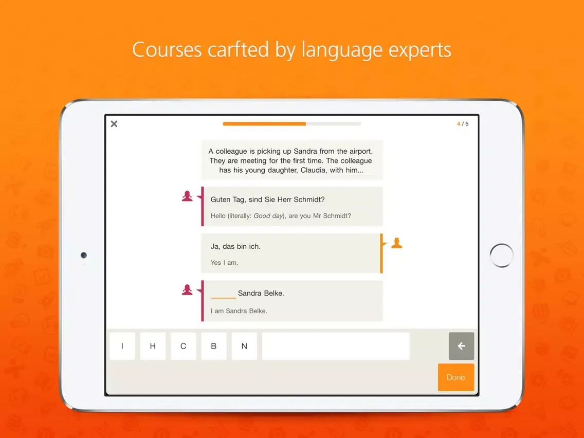 Babbel – Learn German iPad  Screenshots
