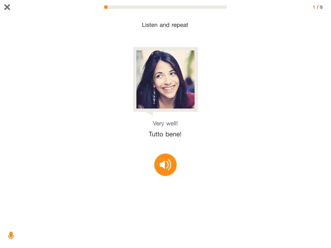 Babbel – Learn Italian iPad 应用截图