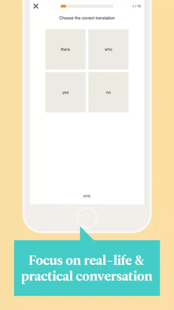 Capturas de pantalla de Babbel – Learn Russian