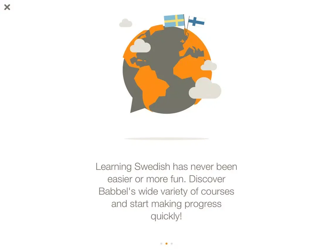 Babbel - Learn Swedish iPad 应用截图