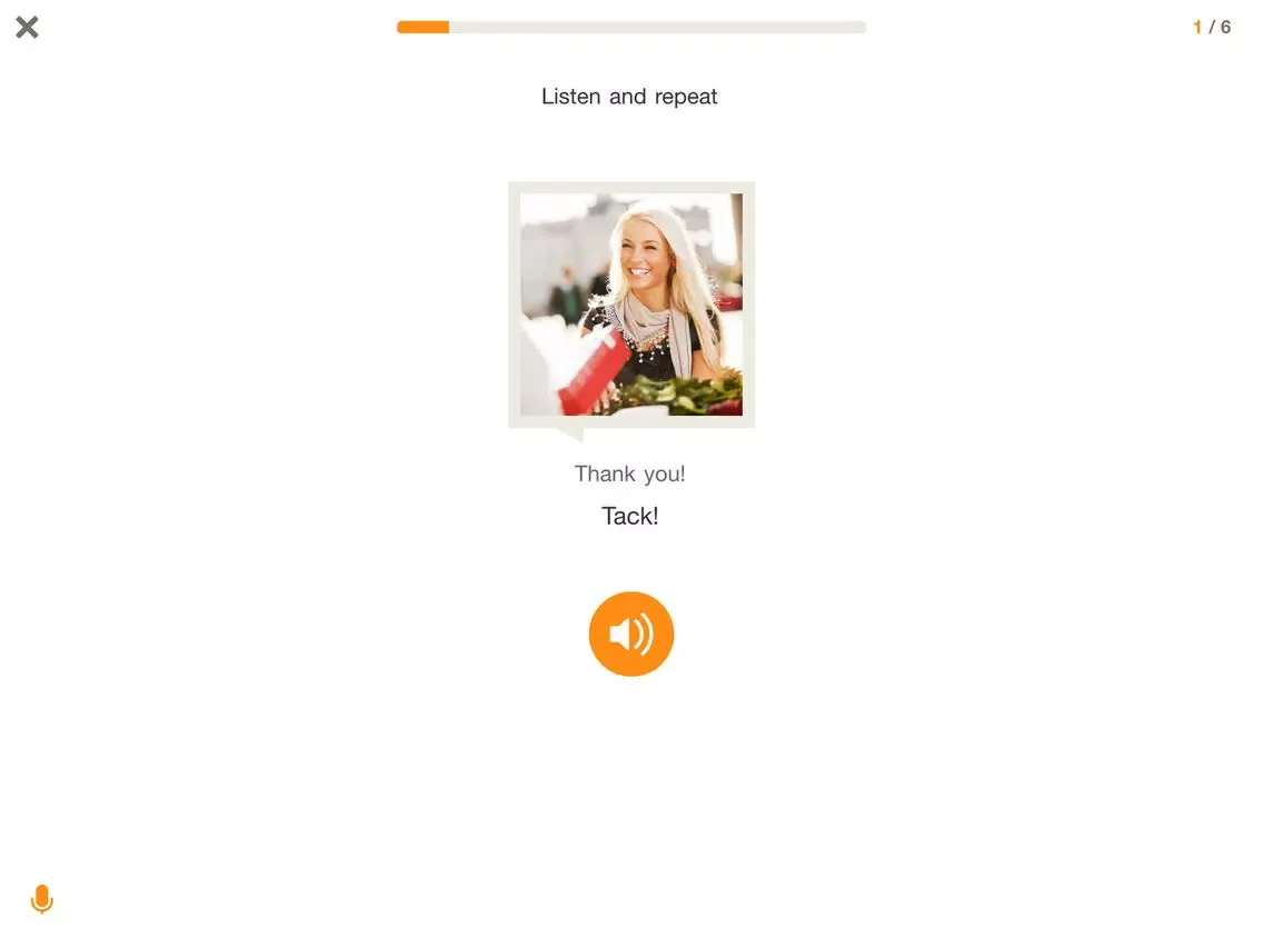 Babbel - Learn Swedish iPad 应用截图