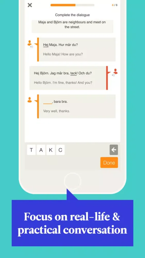 Babbel - Learn Swedish应用截图