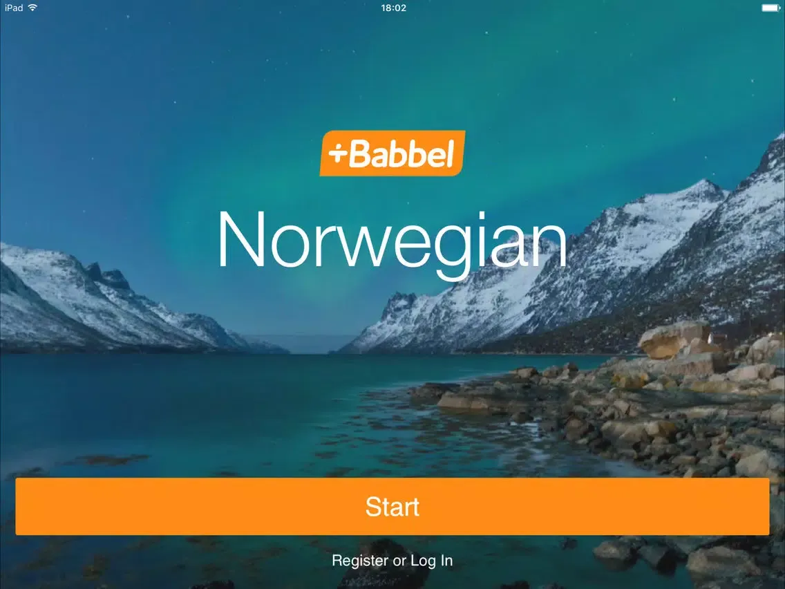Tangkapan layar Babbel – Learn Norwegian iPad 
