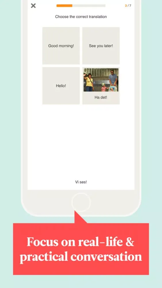 Tangkapan layar Babbel – Learn Norwegian