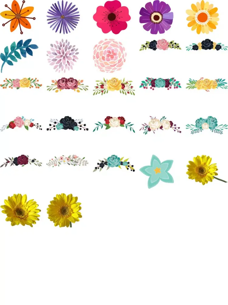 Capturas de pantalla de Flower Stickers #1 iPad 