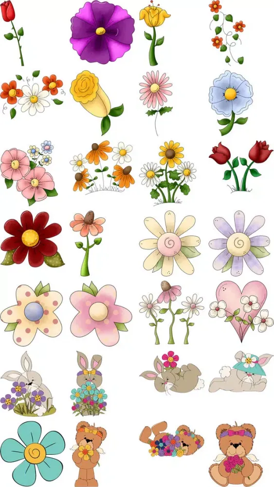 Capturas de pantalla de Flower Stickers #1