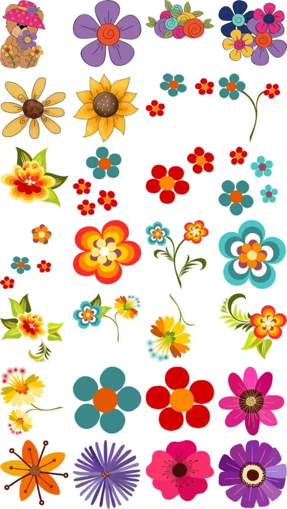 Capturas de pantalla de Flower Stickers #1