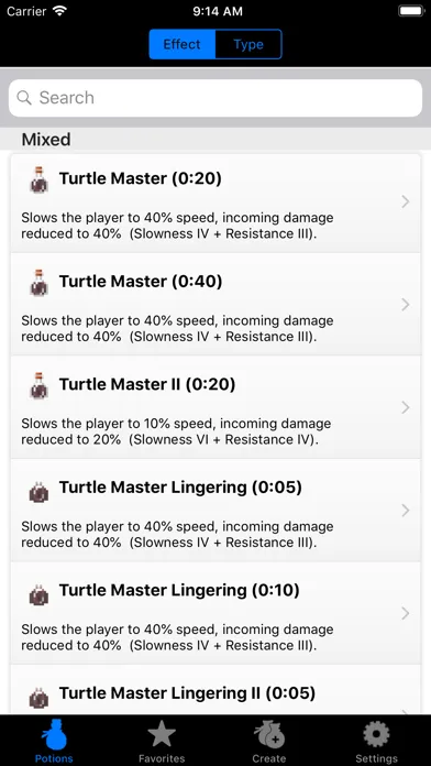 Potions for Minecraft Screenshots