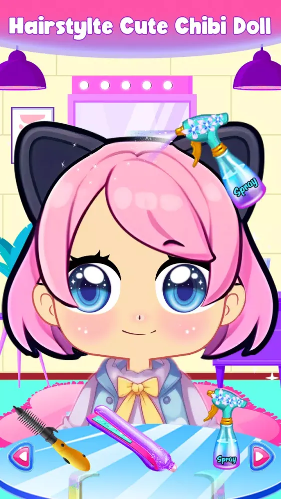 Baby Chibi Doll Makeover Games Screenshots
