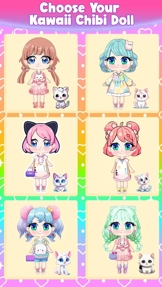 Baby Chibi Doll Makeover Games Screenshots