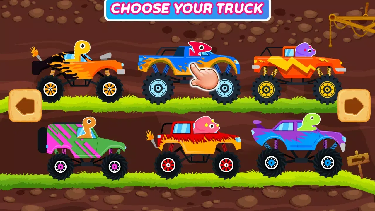 Dinosaurs Trucks Auto Workshop Screenshots