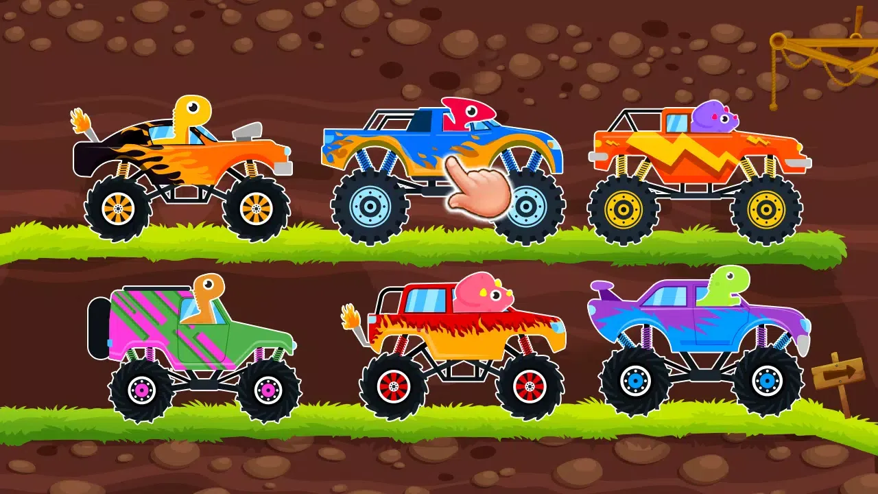 Dinosaurs Trucks Auto Workshop Screenshots