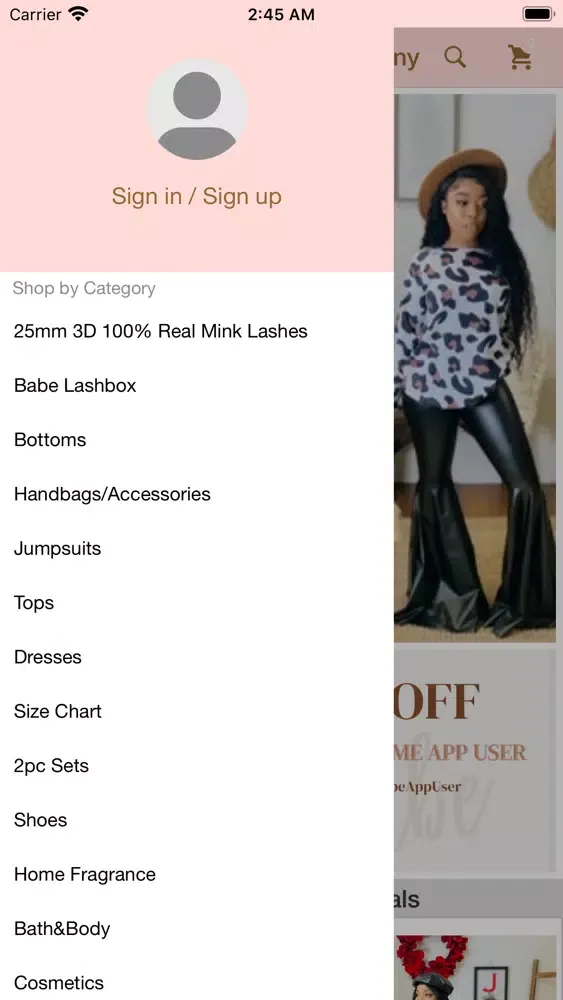 Babe Clothing Company 스크린샷