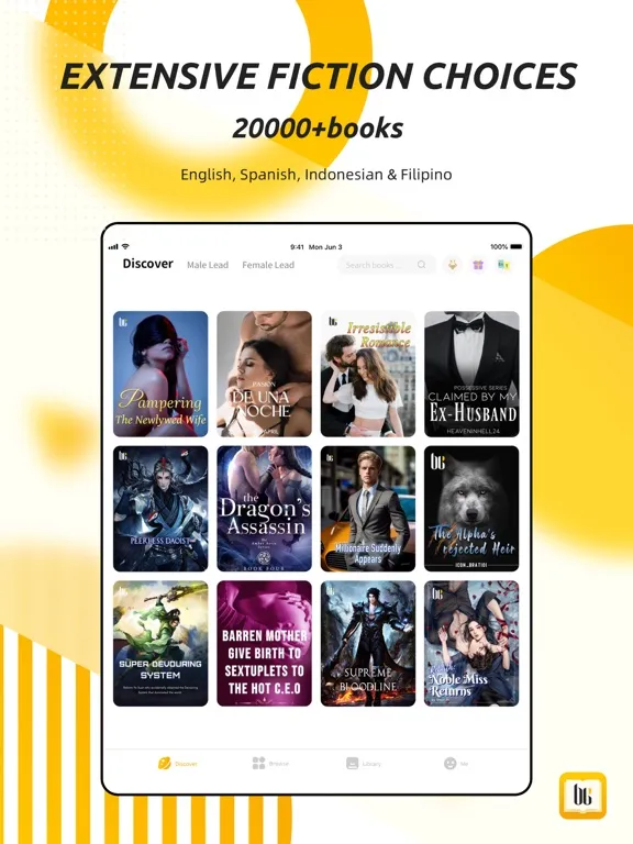 ภาพหน้าจอของ Babel Novel - Webnovel & Books iPad 