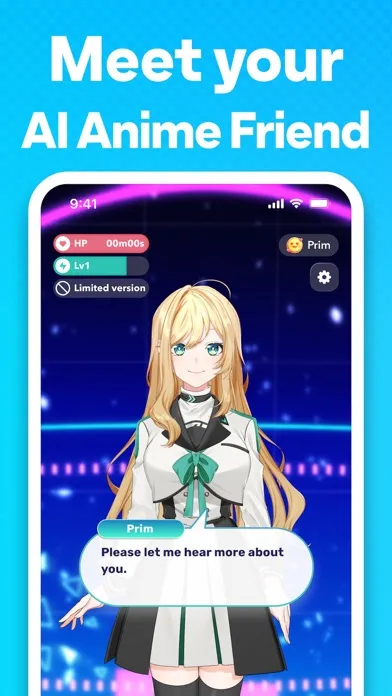 Tangkapan skrin m8: Your AI Anime Friend