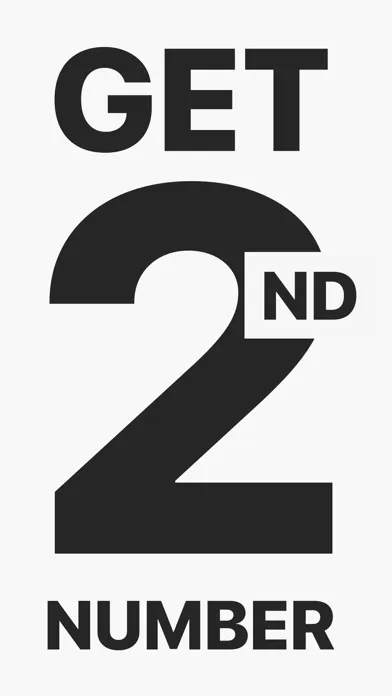 Tangkapan layar Second Phone Number for Me ·