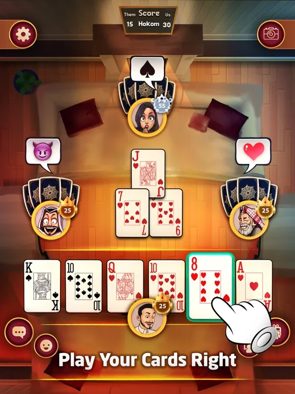 ภาพหน้าจอของ Baloot Royale - بلوت رويال iPad 