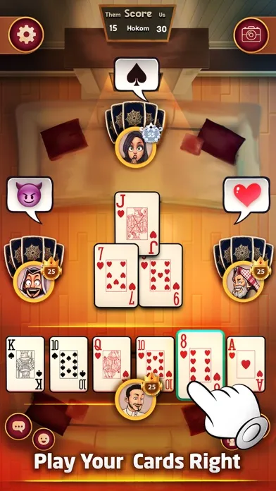 ภาพหน้าจอของ Baloot Royale - بلوت رويال