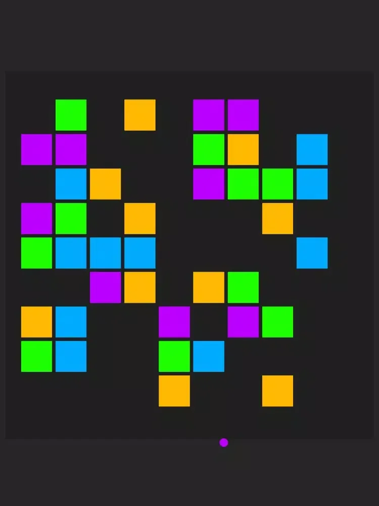 Tangkapan skrin Color Ball World iPad 