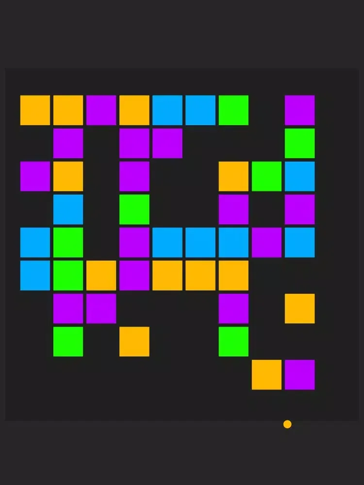 Tangkapan skrin Color Ball World iPad 