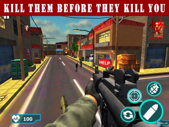 Sniper Target Zombie Killer iPad  Screenshots
