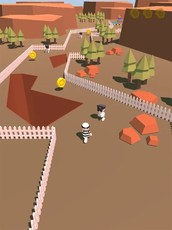 Tangkapan layar Heist Run iPad 