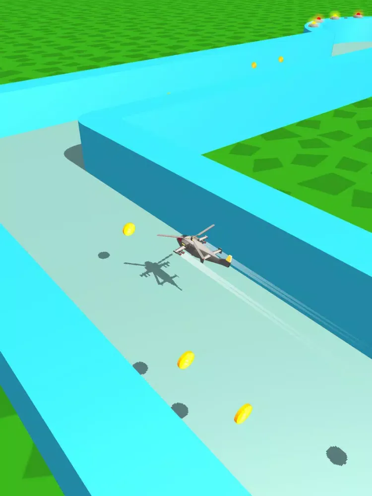 Zrzuty ekranu Speedy Heli iPad 