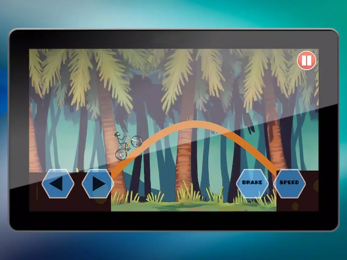 Stickman Bike Downhill iPad  Screenshots
