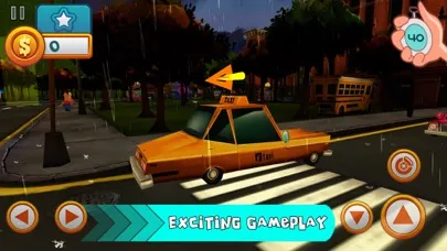 Capturas de tela do Taxi Driver 3D City