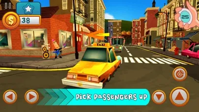 Capturas de tela do Taxi Driver 3D City