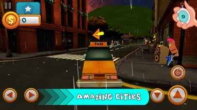 Capturas de tela do Taxi Driver 3D City